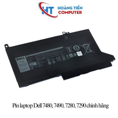 Pin laptop Dell Latitude 7480, 7490, 7280, 7290 chính hãng