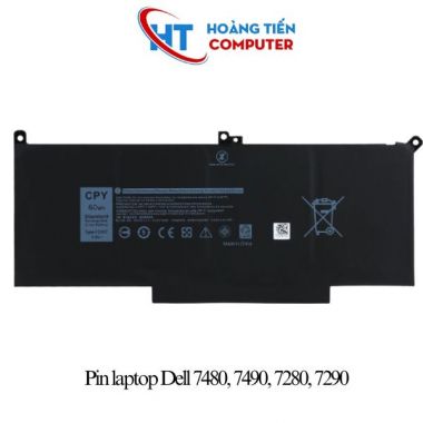 Pin laptop Dell Latitude 7480, 7490, 7280, 7290 chính hãng