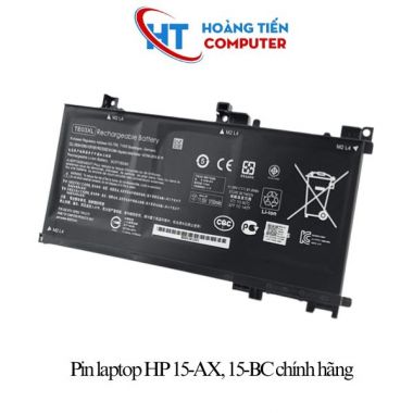 Pin laptop HP Omen 15-AX, 15-BC chính hãng