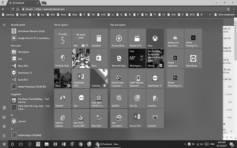 Màn hình máy tính, laptop mất màu