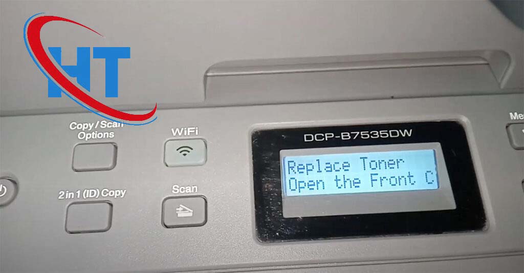 Máy in brother báo lỗi replace toner - Nạp mực máy in Brother tận nơi