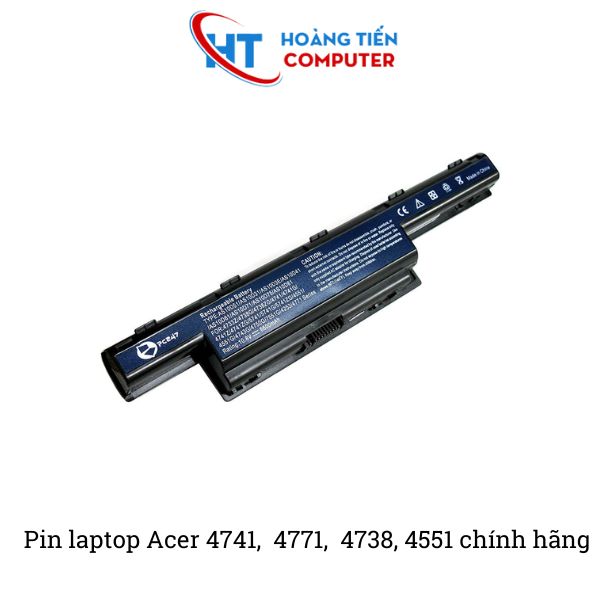 Pin laptop Acer 4741, 4771, 4738, 4551 Giá Rẻ Năm 2025