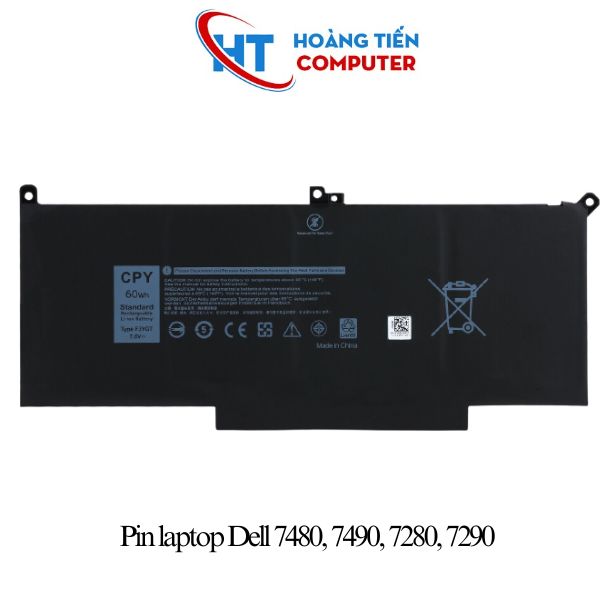 Pin laptop Dell Latitude 7480, 7490, 7280, 7290 chính hãng