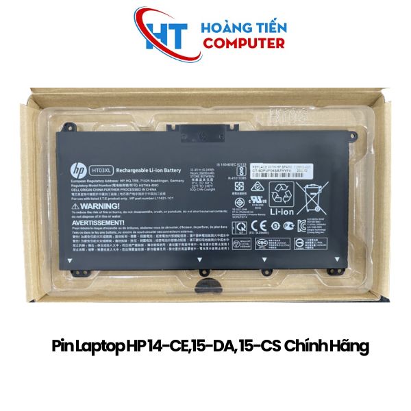 Pin Laptop HP Pavilion 14-CE,15-DA, 15-CS