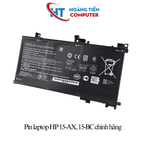 Pin laptop HP Omen 15-AX, 15-BC chính hãng