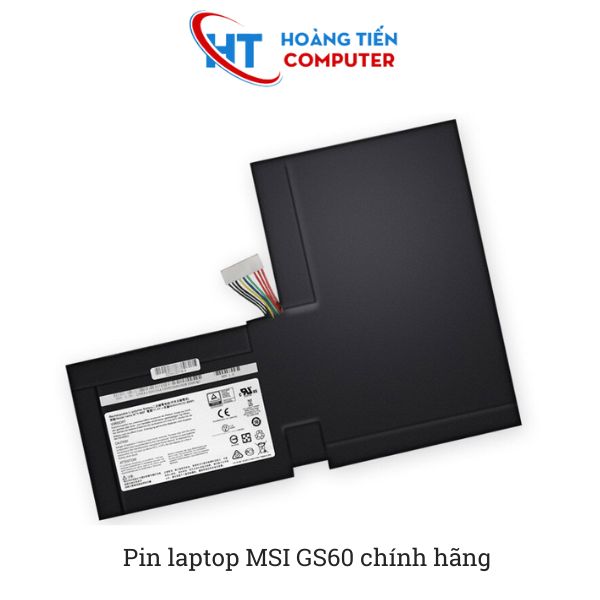 M&ocirc; tả pin laptop MSI GS60 ch&iacute;nh h&atilde;ng